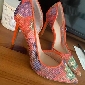 INC heel orange/multi